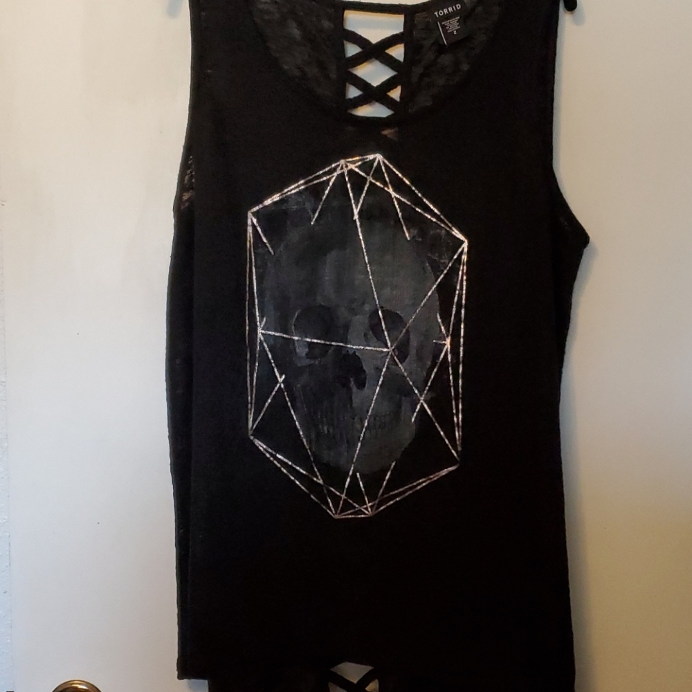 Skull tank top